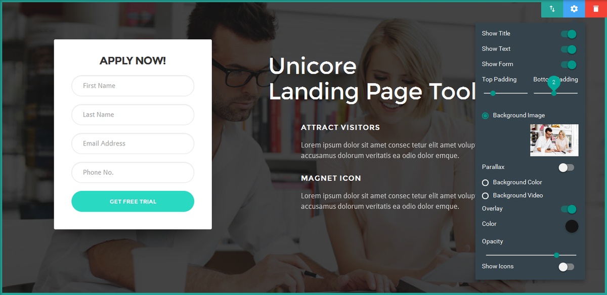 Premium Bootstrap Landing Page Theme Download