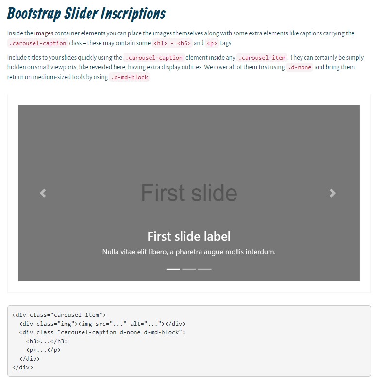  Bootstrap Slider Input 